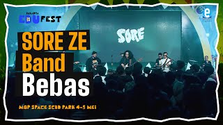 SORE BAND  Bebas Live at Jakarta Edufest 2024 [upl. by Belac]