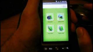 Evernote App On The HTC Desire Google Android Smartphone [upl. by Tekcirk]