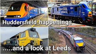 Unusual workings in Huddersfield conclude fascinating fortnight on West Yorkshire rails 📷 😃 [upl. by Noval]