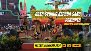 Tarian Berladang atau BertaniTari Dayak Kalimantan [upl. by Frangos620]