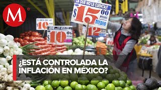 Inflación en México continúa a la baja y llega a 518  Así Vamos [upl. by Knick]