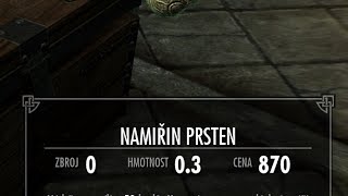 Skyrim Namira  Tak chutná smrt  Namiřin prsten Cz HD [upl. by Nortna]