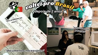 Voltei pro Brasil depois de 2 ANOS  Surpresa pra família [upl. by Parthenia]