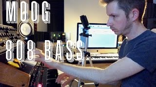 Moog 808 Bass Tutorial with J3PO [upl. by Atoiganap]