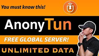 ANONYTUN BEST WORKING TO ALL NETWORK [upl. by Whorton]