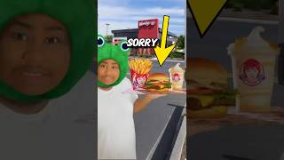 I Tried Wendy’s Krabby Patty… 😱shorts [upl. by Pierro]