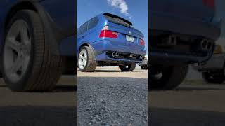 BMW E53 X5 48is Supersprint Exhaust [upl. by Arata]