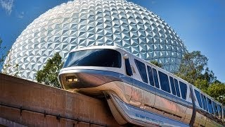 Walt Disney World Monorail to Epcot 2013 HD POV Ride through [upl. by Gala25]