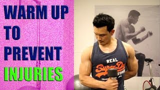 HOW TO WARM UP UPPER BODY HINDI [upl. by Rand921]