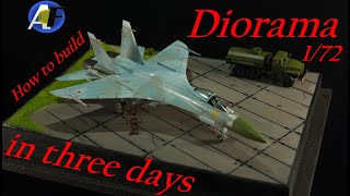 A simple diorama in three days for a 172 plane [upl. by Yboj]