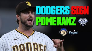 Dodgers Sign Drew Pomeranz Big Walker Buehler Injury Update [upl. by Normand]