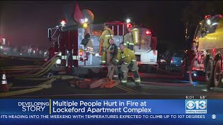 Cause Of Lockeford Apartment Fire Under Investigation [upl. by Kelula]