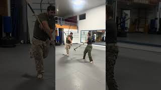 Basic Bo 2Man 2 martialarts bostafftraining [upl. by Jacki]