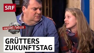 Die Grütters am Zukunftstag official  Giacobbo  Müller  Comedy  SRF [upl. by Eirrod186]