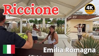 Riccione Italy 🇮🇹 4K Walking Tour  June 2024 [upl. by Ike803]