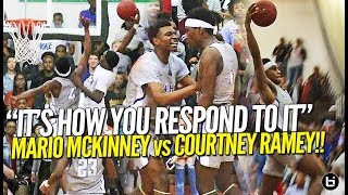 quotITS HOW YOU RESPOND TO ITquot Top PGs Mario Mckinney vs Courtney Ramey in Front Of Sold Out Crowd [upl. by Quincy529]