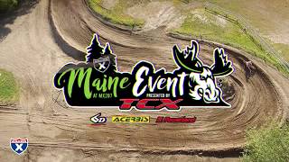 Racer X Films A Lap Around MX207 2017 Racer X Maine Event [upl. by Arodnahs]