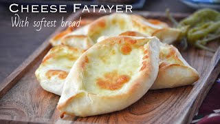 Softest Melt in the Mouth CHEESE FATAYER  Ramadan Recipe  Cheese Manaeesh [upl. by Moriah]