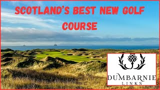 The Best New Golf Course in Scotland Dumbarnie Golf Links [upl. by Zarla]