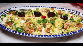 سلطة الأرز  Salade de riz [upl. by Octavla]