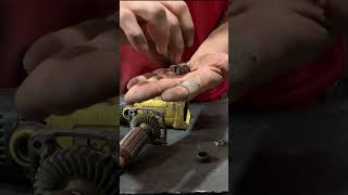 Angle Grinder Repair  How to replace bearing [upl. by Sharline918]