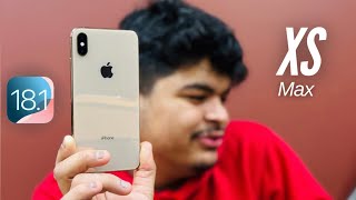 iPhone XS Max on iOS 18  Full Review [upl. by Iliak]