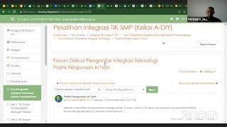 Integrari TIK Matematika SMP  8 November 2023 [upl. by Karlis]