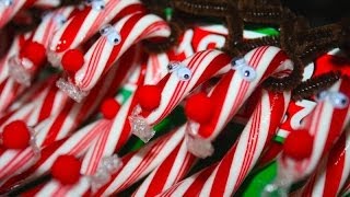 How to Make Candy Cane Reindeers [upl. by Penni844]