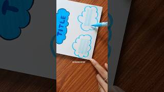 quotCreative Cloud ☁️ ✨Easy Mind Map DIYquot shorts youtubeshorts [upl. by Lorenzo]