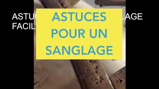 COMMENT FAIRE LE SANGLAGE DUN FAUTEUIL TAPISSIER GARNISSEUR TUTO [upl. by Norahc857]