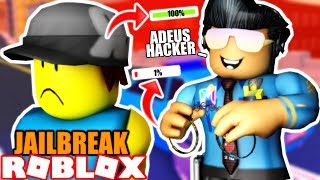 😂 USOU HACK E AINDA FOI PRESO POLICIAIS NO JAILBREAK 👮 [upl. by Raknahs]