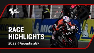 MotoGP™ Race Highlights  2022 ArgentinaGP [upl. by Nydroj465]