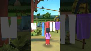 cloth 🥼and crow 🐦‍⬛  cartoon youtubeshorts trending viralvideo shorts short [upl. by Anirazc467]