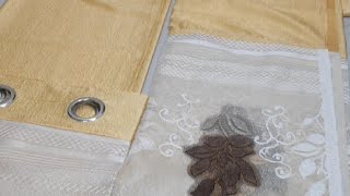 Curtain from AmazonHome essentials from Amazonपर्दे घर के लिए \Ghar Sajawat [upl. by Ttik]