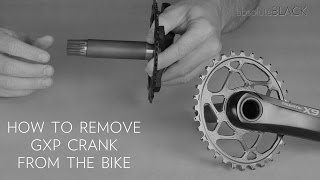 How to remove GXP cranks from the bike [upl. by Illene]