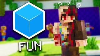 Playing Cubecraft Server To See If Its FUN [upl. by Olds]