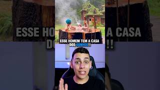 ELE VIVE EM UMA CABANA de FILME 😱 curiosidades edusouzzav [upl. by Legir]