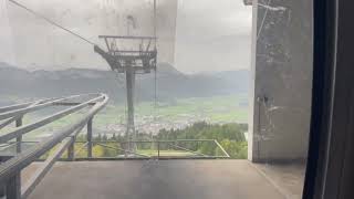 Bergbahnen St Johann in Tirol Ski Lift Ride [upl. by Vinita]