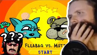 Forsen Reacts  Funny Cat vs Dog Game [upl. by Kisung489]