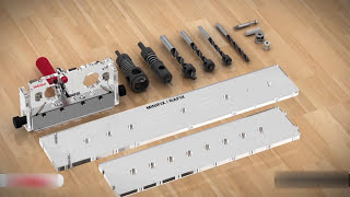 Minifix amp Shelving amp Dowel Connection Jig Template [upl. by Oregolac117]