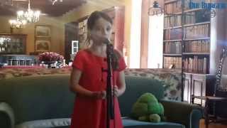 Amira Willighagen  Singing for South African Newspaper  2014 [upl. by Yup695]