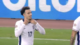 Curtis Jones GoalGreece vs England 03 All Goals and Extended Highlights [upl. by Humo948]