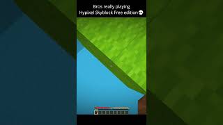 Bros really playing hypixel skyblock free edition minecraft meme hypixel skyblock ‎Hypixel [upl. by Celine225]