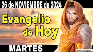 Evangelio de Hoy MARTES 26 de NOVIEMBRE de 2024 LC 21511 Llegará día que no quedara en que no… [upl. by Ashly]