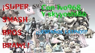 SSBB Intro  Español Latino Ivo958 y skyyoshi86 [upl. by Idnod]