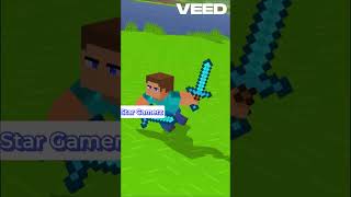 Steve Vs Herobrine minecraft [upl. by Binette16]