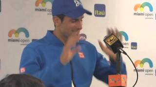 Federer vs Djokovic Rome 2015  Interview  Spoof [upl. by Kiah184]