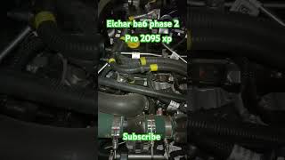 Eicher bs6 engine phase2  new bs6 engine eicherautomobile eichermotors driver [upl. by Kimmy302]