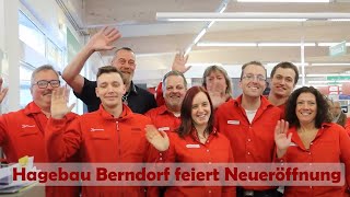 Neueröffnung Hagebaumarkt Berndorf [upl. by Adali262]