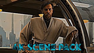 ObiWan Kenobi Scenepack  4k 60fps no CC [upl. by Jovitah]